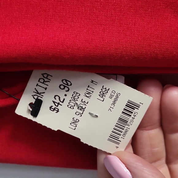 NWT Hot Red Mini Dress - Picture 3 of 5